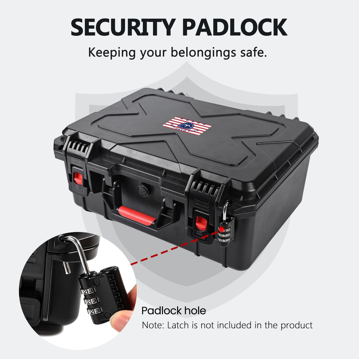 Kinghardcase Gun Cases for Handguns, 5 Pistol Case & 21 Magazine Pre-Cut Multiple Pistols Shockproof Waterproof Hard Pistol Cases with Desiccant TSA Approved Firearm Travel Case Kinghardcase