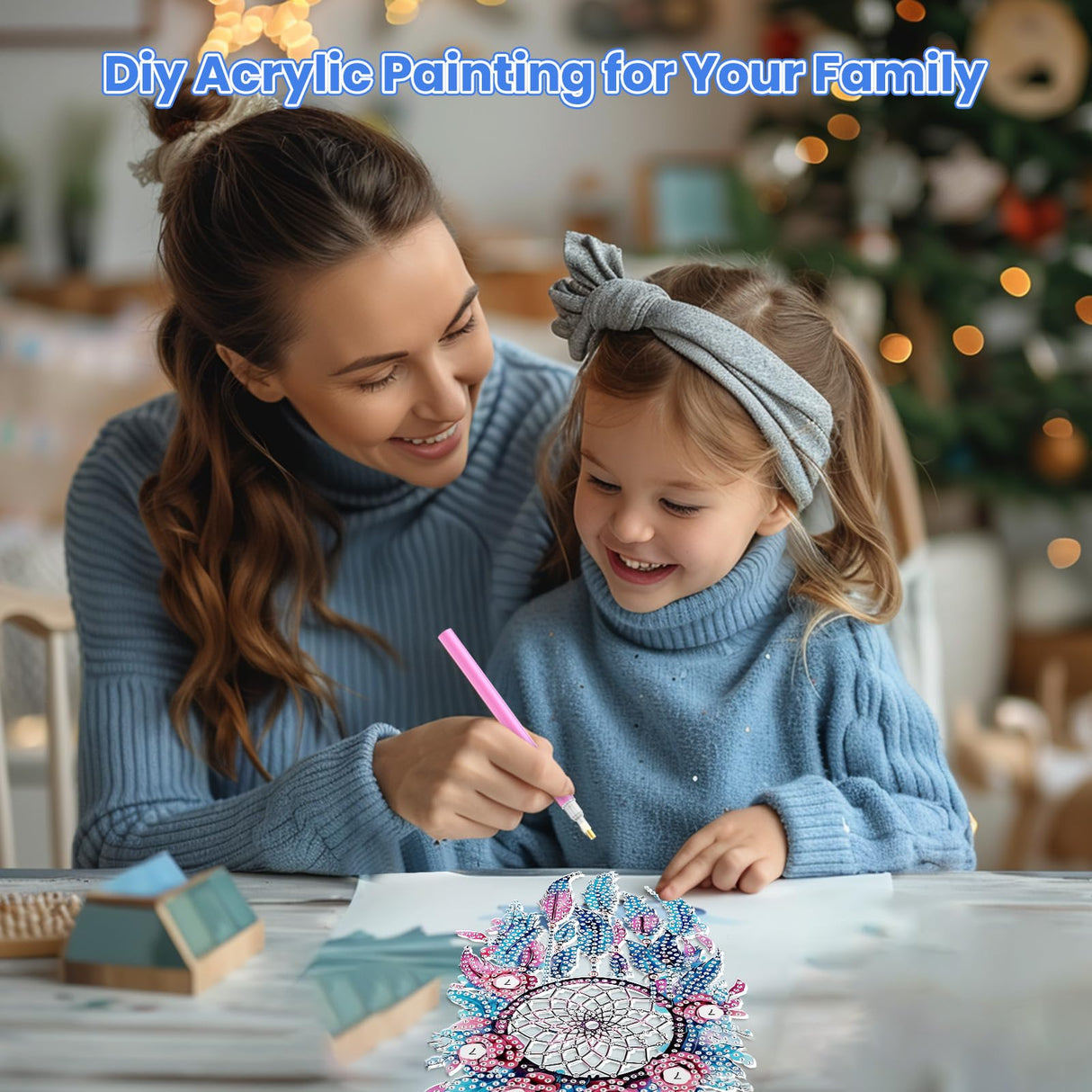 MOGTAA Dream Catcher Diamond Art Hanging Pendant Kits, 5D Special Shape Diamond Art Kits for Adults Beginners, Crystal Rhinestones Diamond Painting Gem Art for Home Decor MOGTAA