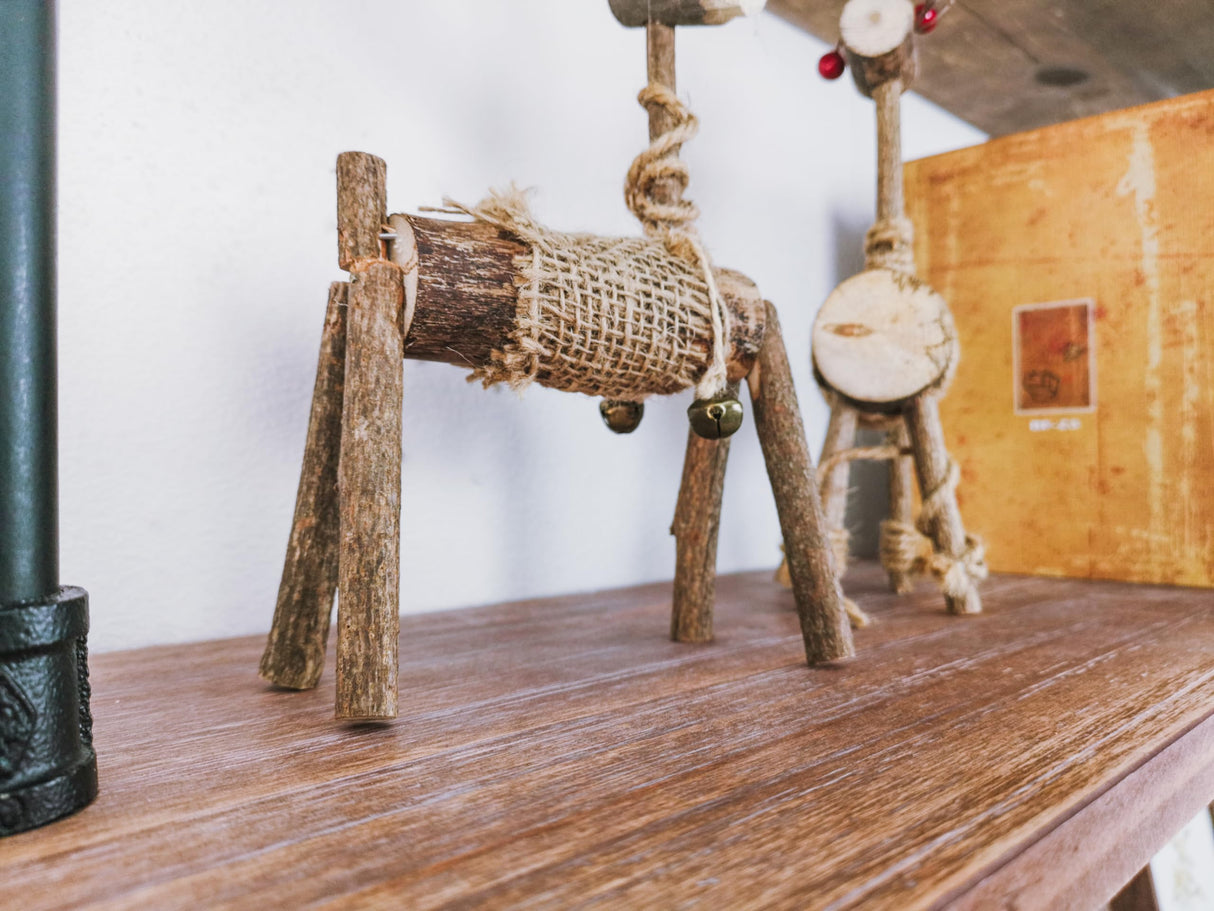 Anynice 6 Tier Industrial Ladder Pipe Shelf Bookcase, Rustic Wall Mounted Pipe Bookshelves for Decor and Storage Anynice