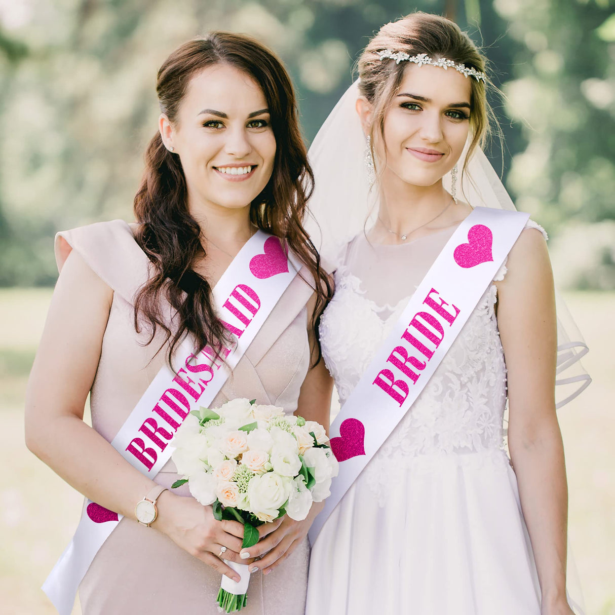 24 Packs Blank Satin Sashes Bulk Blank Custom Sashes to Decorate Party Plain Sash DIY Sashes for Pageants Bride Bridal Shower Beauty Pageant Graduation Wedding Birthday bachelorette Party(White) Geyoga