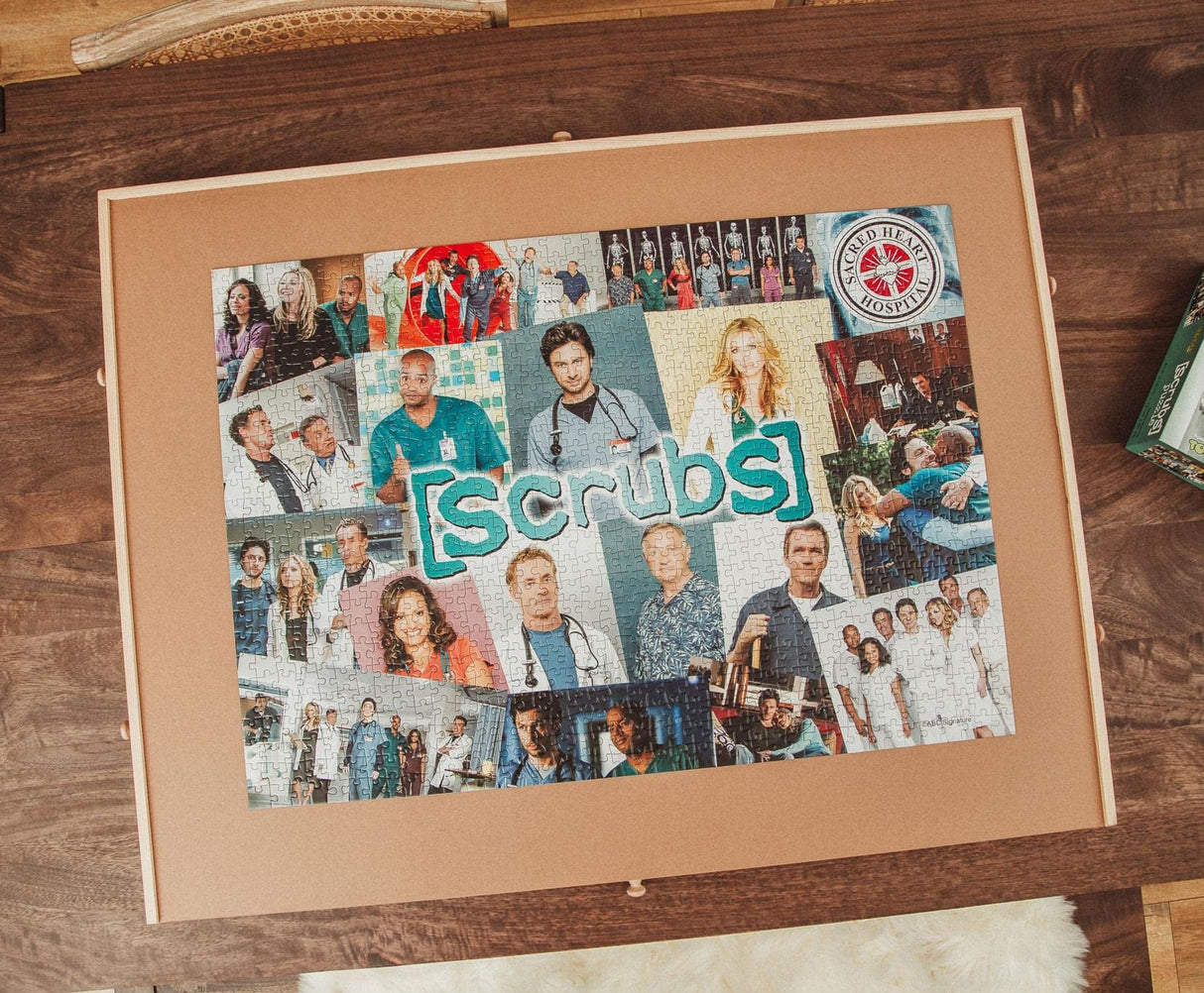 Scrubs Cast Collage 1000-Piece Jigsaw Puzzle for Adults | Brain Teaser, Educational Developmental Toys & Games, Building Kit Activities to Encourage Creative Play | 28 x 20 Inches Toynk