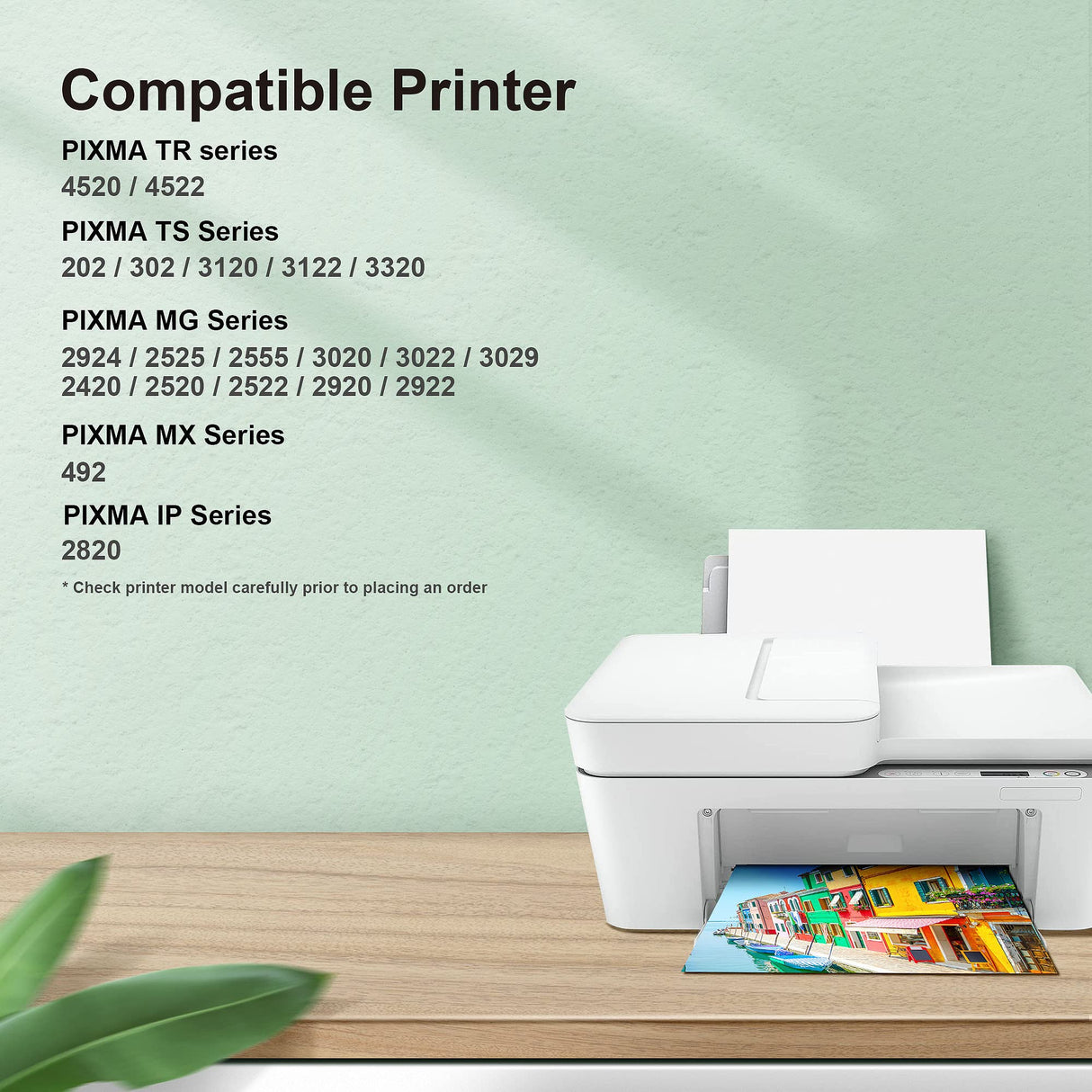 245XL 246XL Combo Pack Compatible for Canon Ink Cartridges 245 and 246 246XL 245XL Ink Cartridges for Canon Printers Pixma TR4520 TS202 TS302 TS3320 MG2522 MG2525 MX490 MX492 IP2820, 1 Black, 1 Color VOREDO