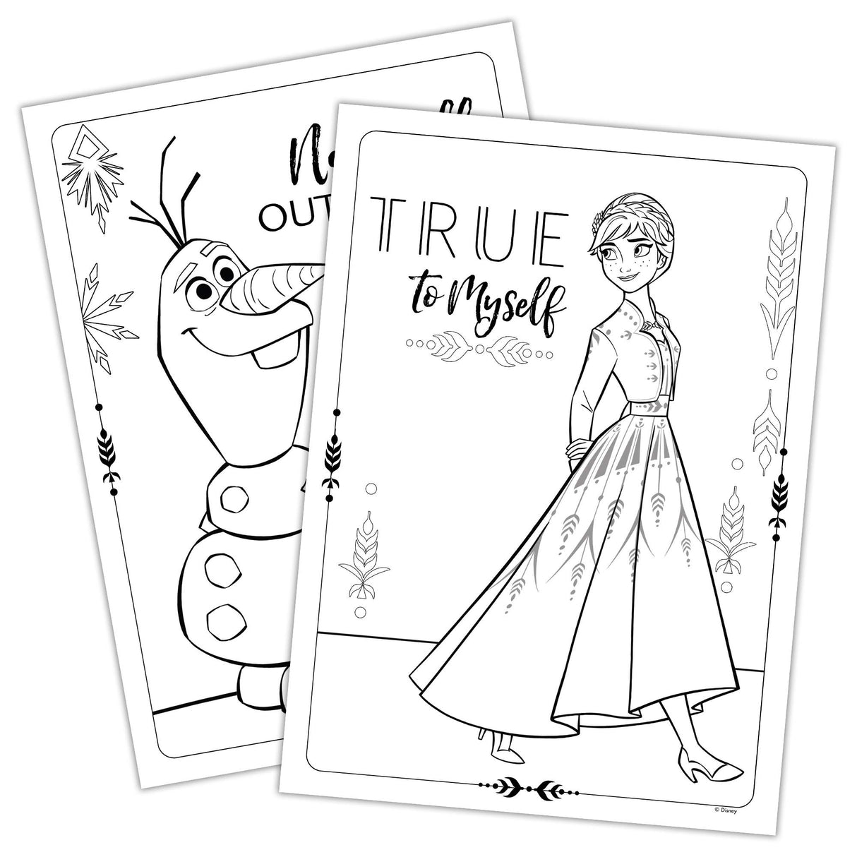 Disney Frozen 2 Create-a-Scene Sticker Pad and Sticker Scenes 46033, Multicolor Disney