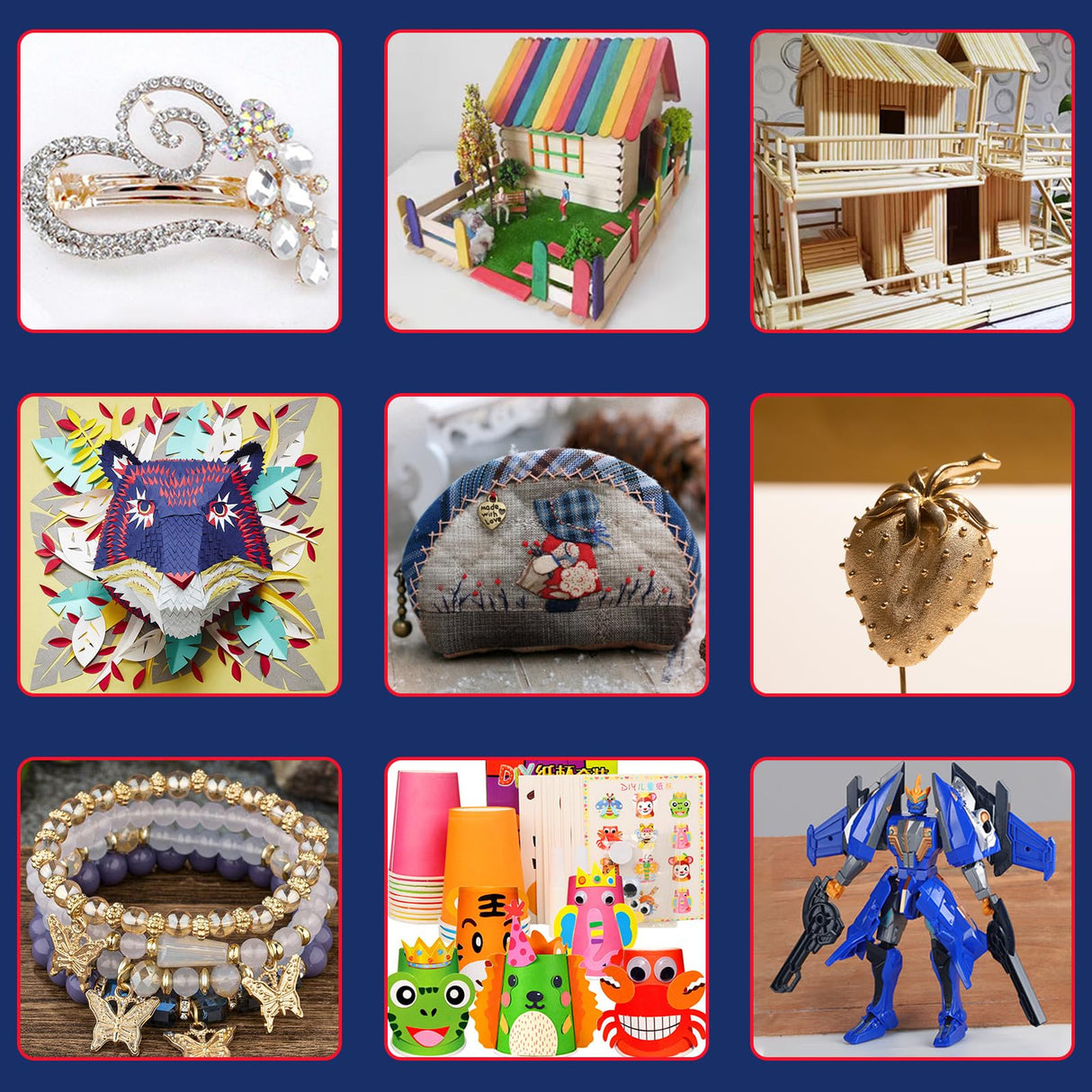 Craft Glue, Model Adhesive for Crafts, Model, Toy, Ceramic, Stone, Glass, Jewelry and DIY (Craft Glue) Nayrmaer