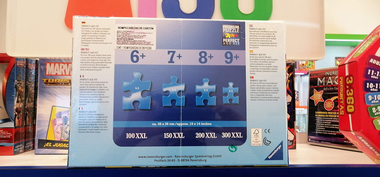 Ravensburger Let's Play Ball! 200-Piece Jigsaw Puzzle - Perfect for Kids | Unique Puzzle Pieces | Anti-Glare Surface | Crafted from FSC-Certified Materials Ravensburger