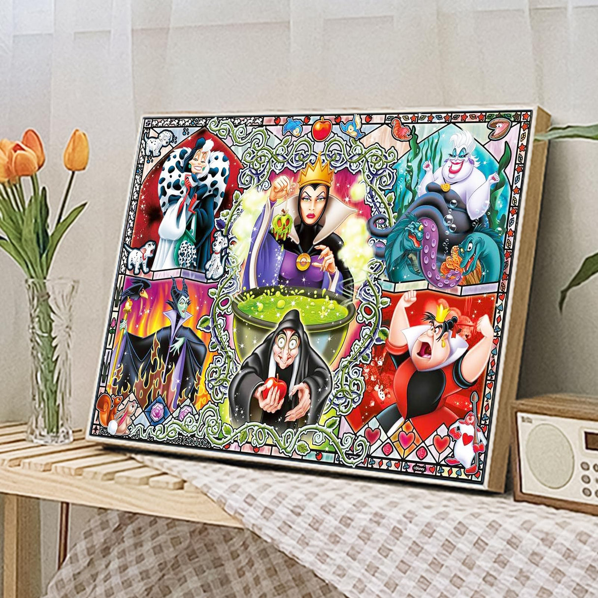 JYLMOOD Paint by Number for Adult Kits, DIY Cartoon Acrylic Oil Painting Kits for Adults Kids Beginners for Home Wall Decor Gifts 16x20 Inch (No Frame) JYLMOOD