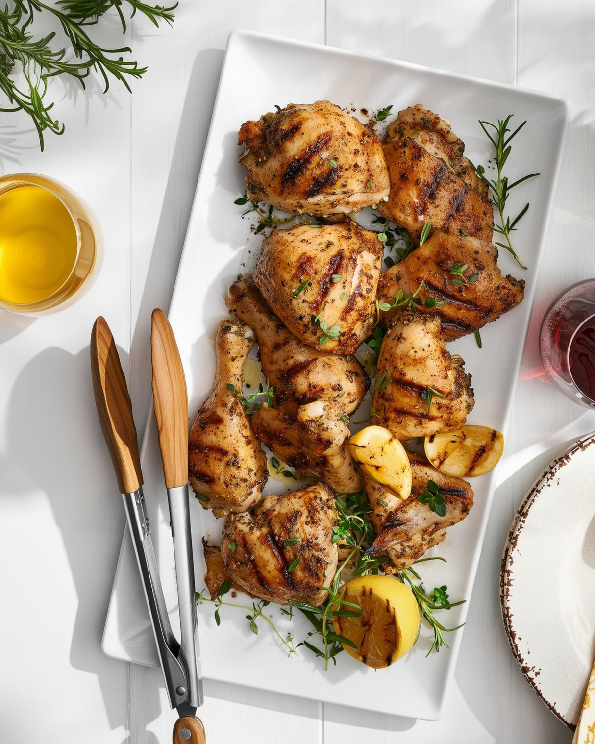 Boxiki Kitchen Tongs for Cooking with Wooden Tips - Wooden Tongs Ideal for BBQ, Salad, Toaster, Bread & Pickles - Made of Natural Olive Wood, Size 12 Inch Boxiki Kitchen