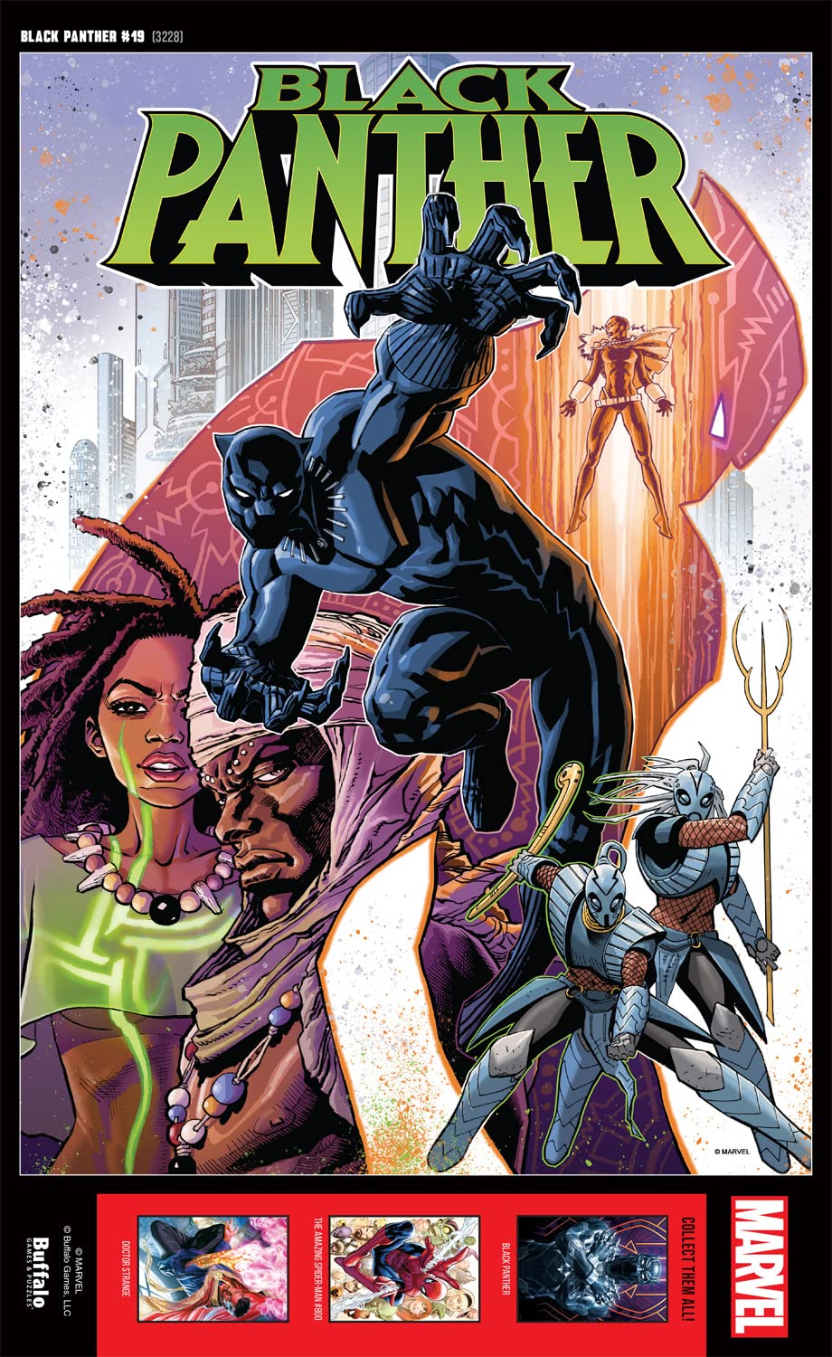 Buffalo Games - Marvel - Black Panther #19-500 Piece Jigsaw Puzzle for Adults -Challenging Puzzle Perfect for Game Nights - Finished Size is 21.25 x 15.00 Buffalo Games