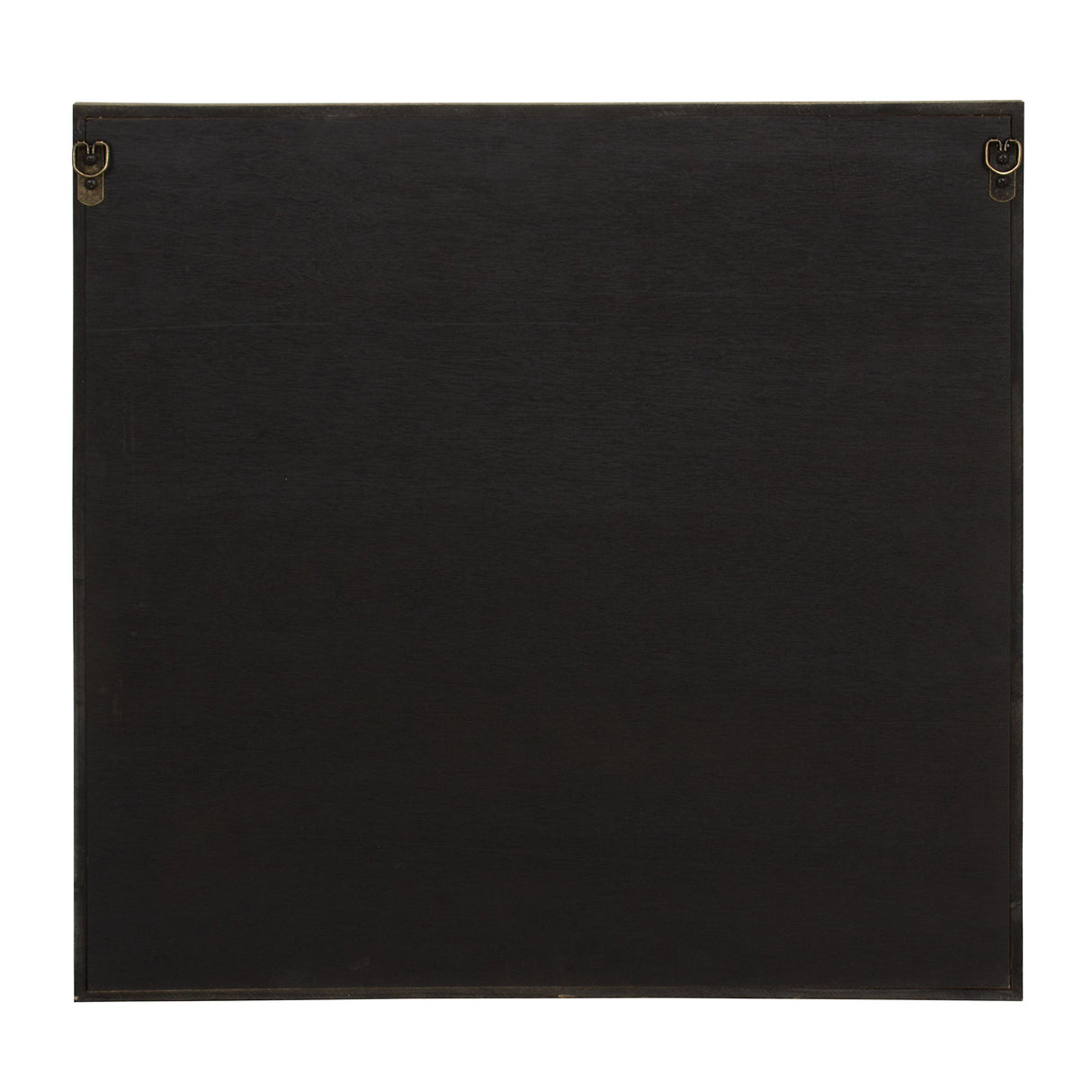Kate and Laurel Baralt Shiplap Wood Plank Art, Black, White and Rustic Brown Kate and Laurel