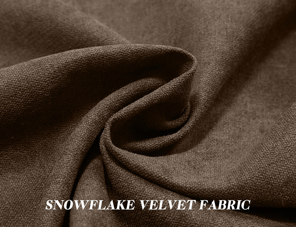 Txtin's Loveseat Sofa 53" Small Couches for Small Spaces 2 Seater Mini Couch for Bedroom Comfy Modern Love Seat for Apartment Office Living Room Brown Txtin's