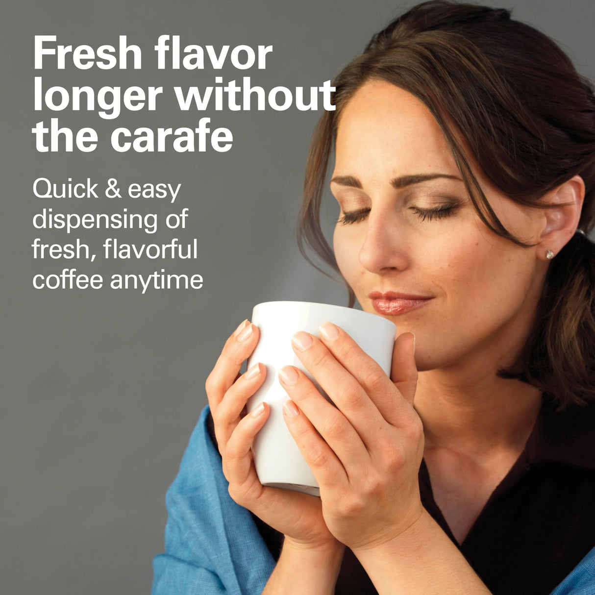 Hamilton Beach (47950) Coffee Maker with 12 Cup Capacity & Internal Storage Coffee Pot, Brewstation, Black/Stainless Steel Hamilton Beach