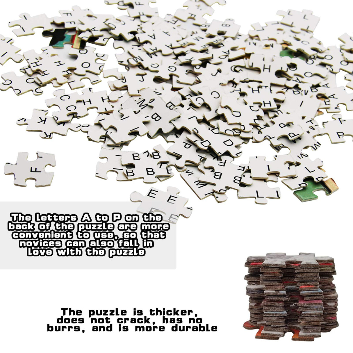 Stephen King Horror Novels 1000 Pieces Large Jigsaw Puzzles for Adults and Teens Ages 12 and Up Intellectual Puzzles Personalized Gift Ideal for DIY,Relaxation,Hobby,Entertainment 19.7x27.6 Inches BAIMAN