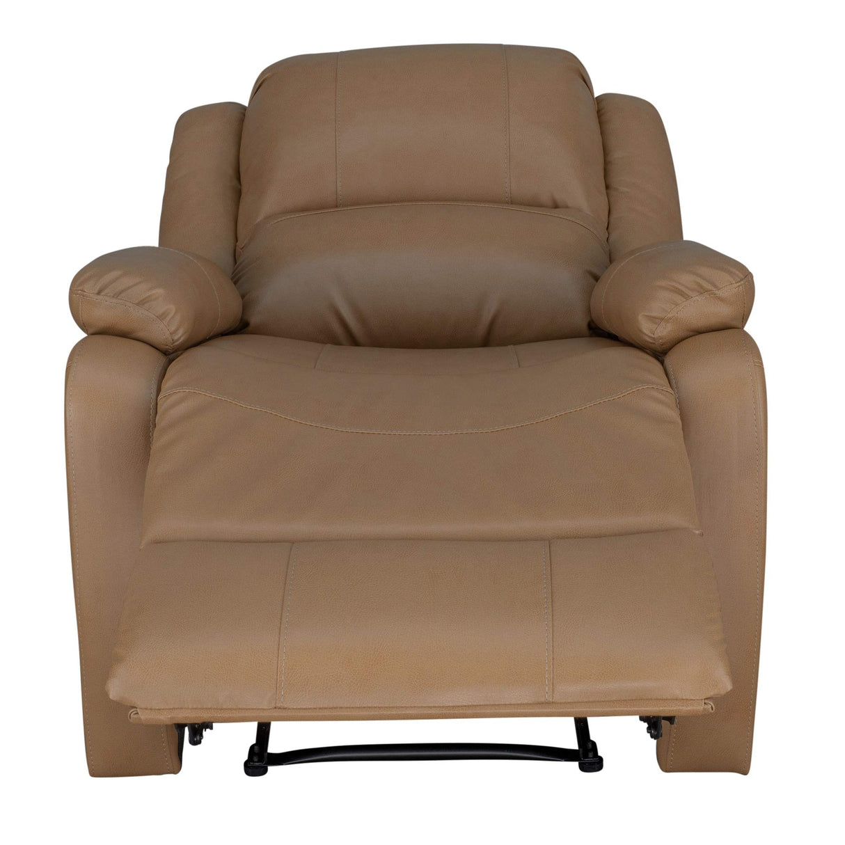 RecPro Charles Collection | 30" Zero Wall Wall Hugger Recliner | RV Living Room (Slideout) Chair | Toffee, 1-Pack RecPro