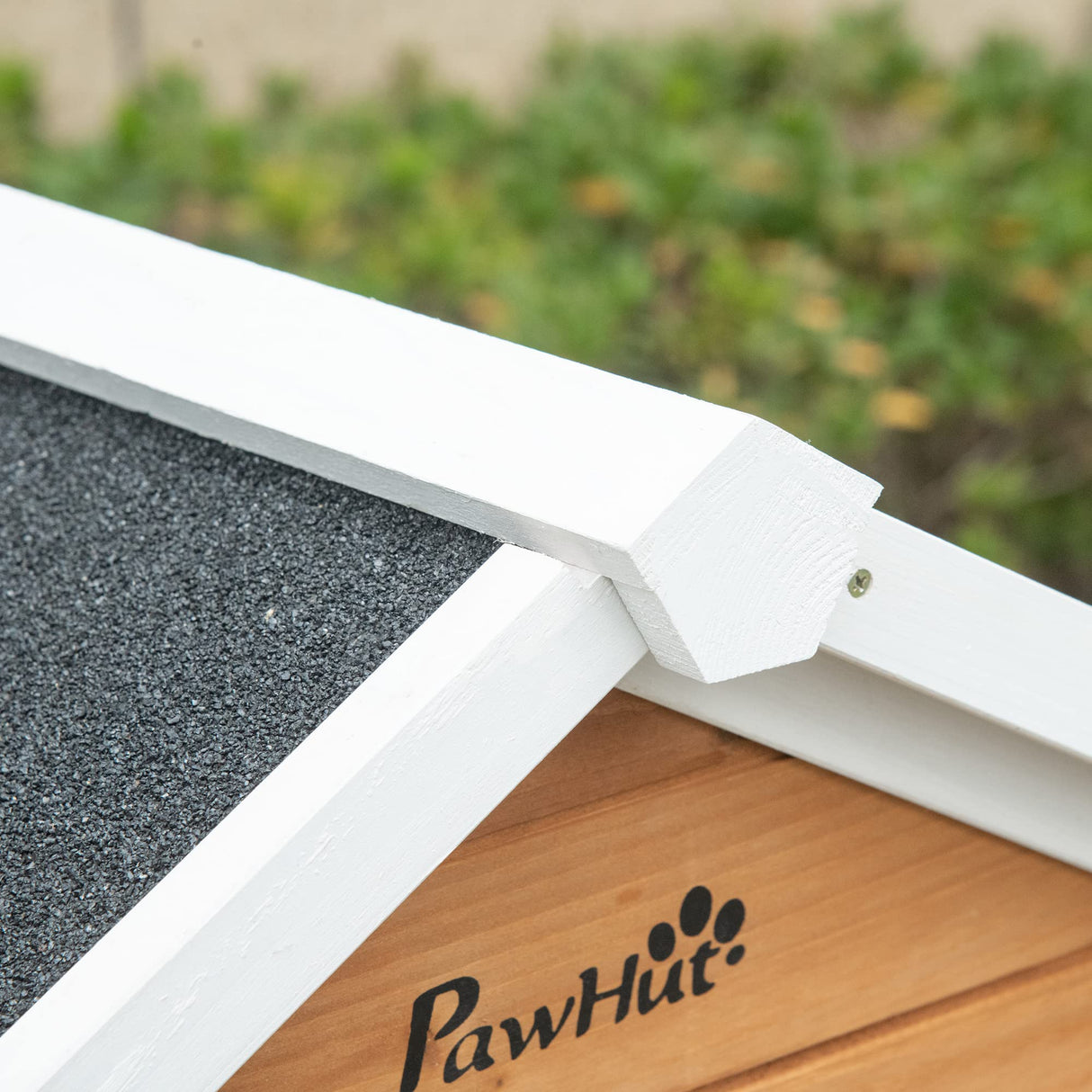 PawHut 76" Wooden Chicken Coop with Safe and Healthy Non-Polluting Materials, Outdoor Hen House Poultry Cage with Weatherproof Materials PawHut