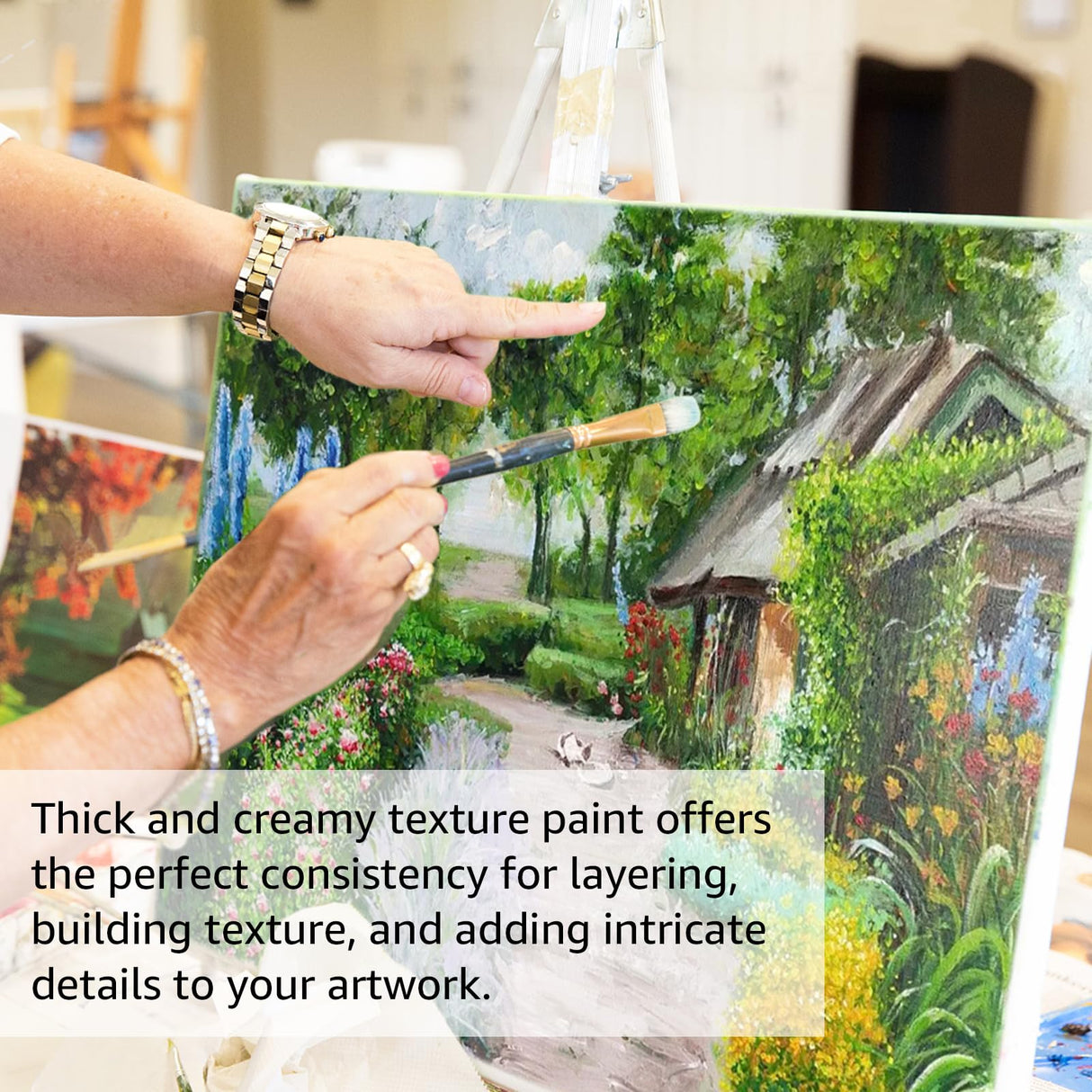 ABEIER Large Bulk Acrylic Paint Set, 15 Colors (473 ml/16 fl oz), Matte Finish, Rich Pigments, Non-Toxic Paints for Painting on Canvas Crafts Wood Ceramic, Ideal for Beginners and Students ABEIER