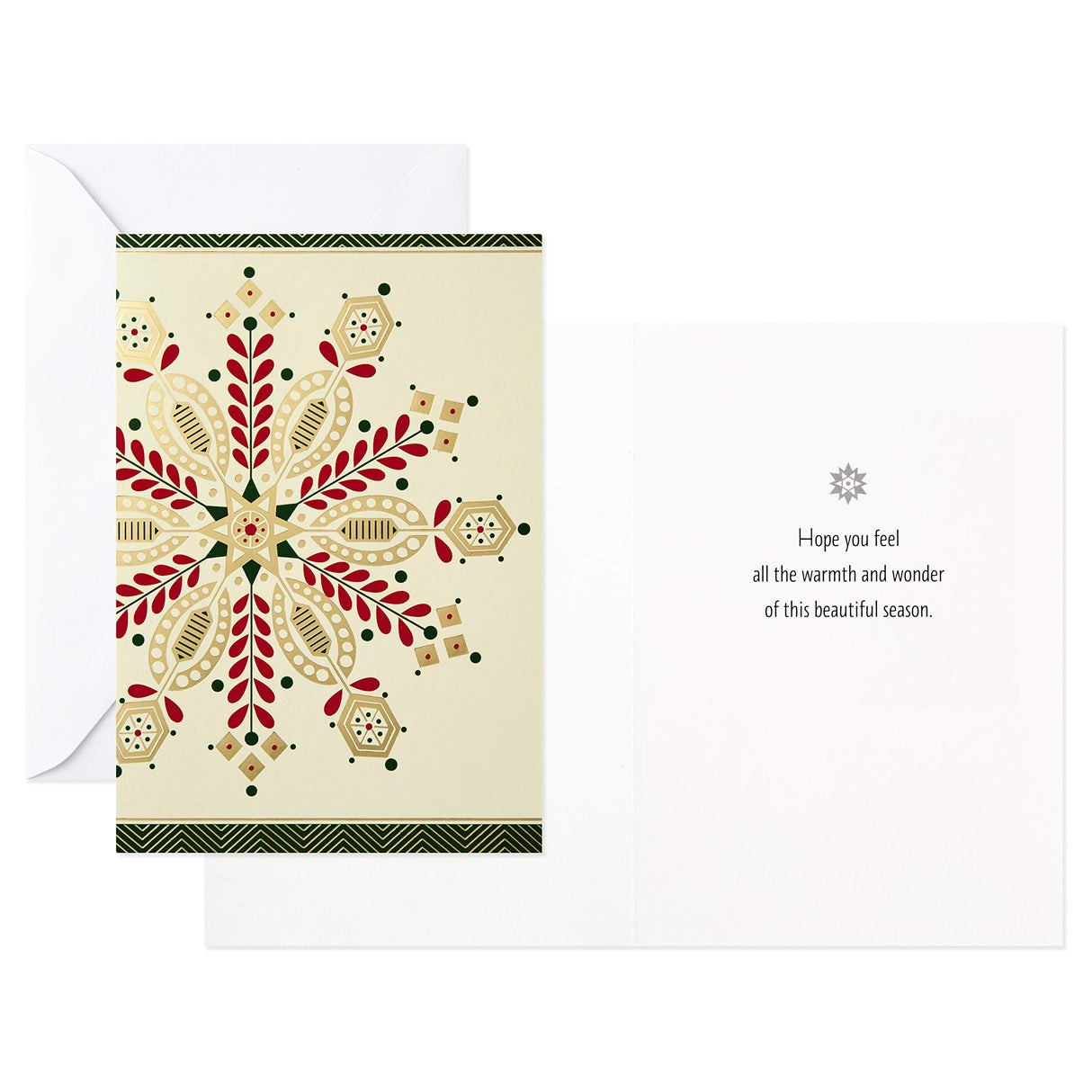 Image Arts Christmas Boxed Cards Assortment, Elegant Icons (4 Designs, 24 Cards with Envelopes) Hallmark