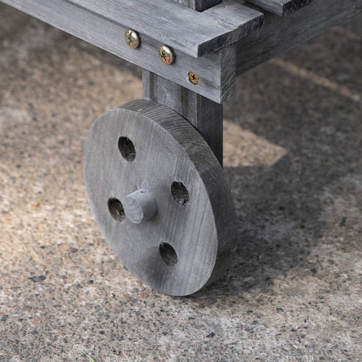 Outsunny 36'' Wooden Potting Bench Work Table with 2 Removable Wheels, Sink, Drawer & Large Storage Spaces, Gray Outsunny