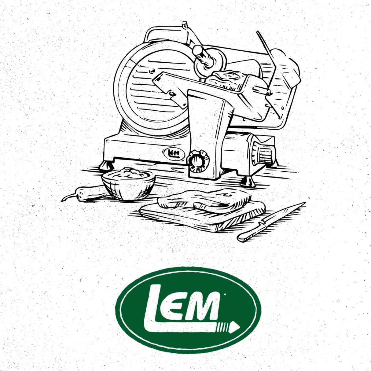 LEM Products 7 ½ Inch Electric Meat Slicer Machine with a Stainless Steel Serrated Blade LEM