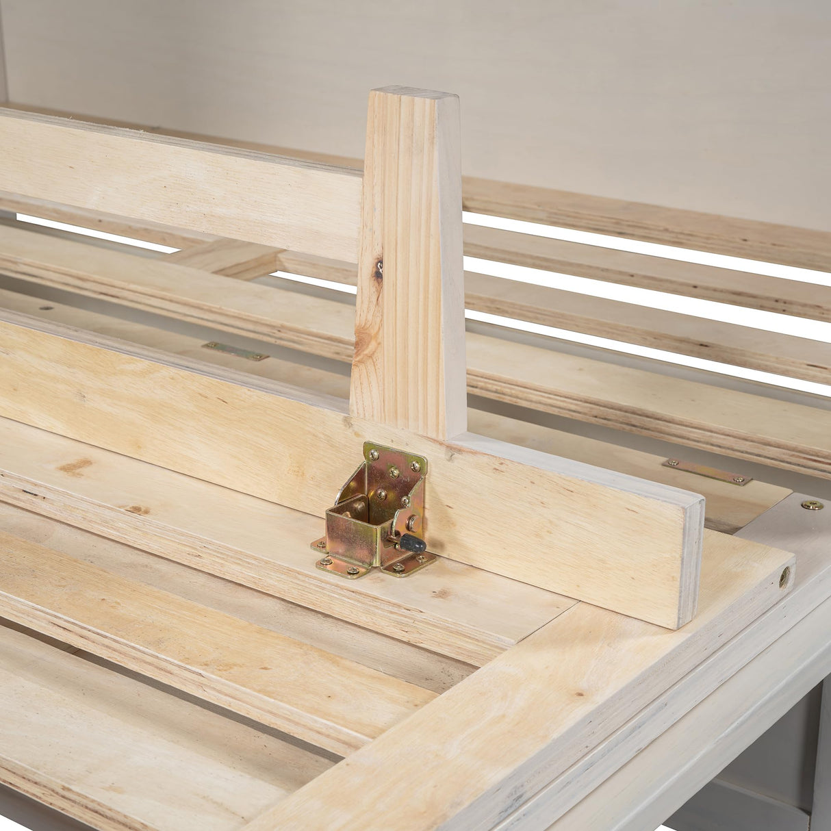 Ball & Cast Full Size Murphy Bed Wall Bed with Large Storage Drawers & USB Ports,can be Folded,Versatile Hideaway Cabinet Bed Frame Chest W/Slat Support,for Apartment,Bedroom,Brushed White Ball & Cast