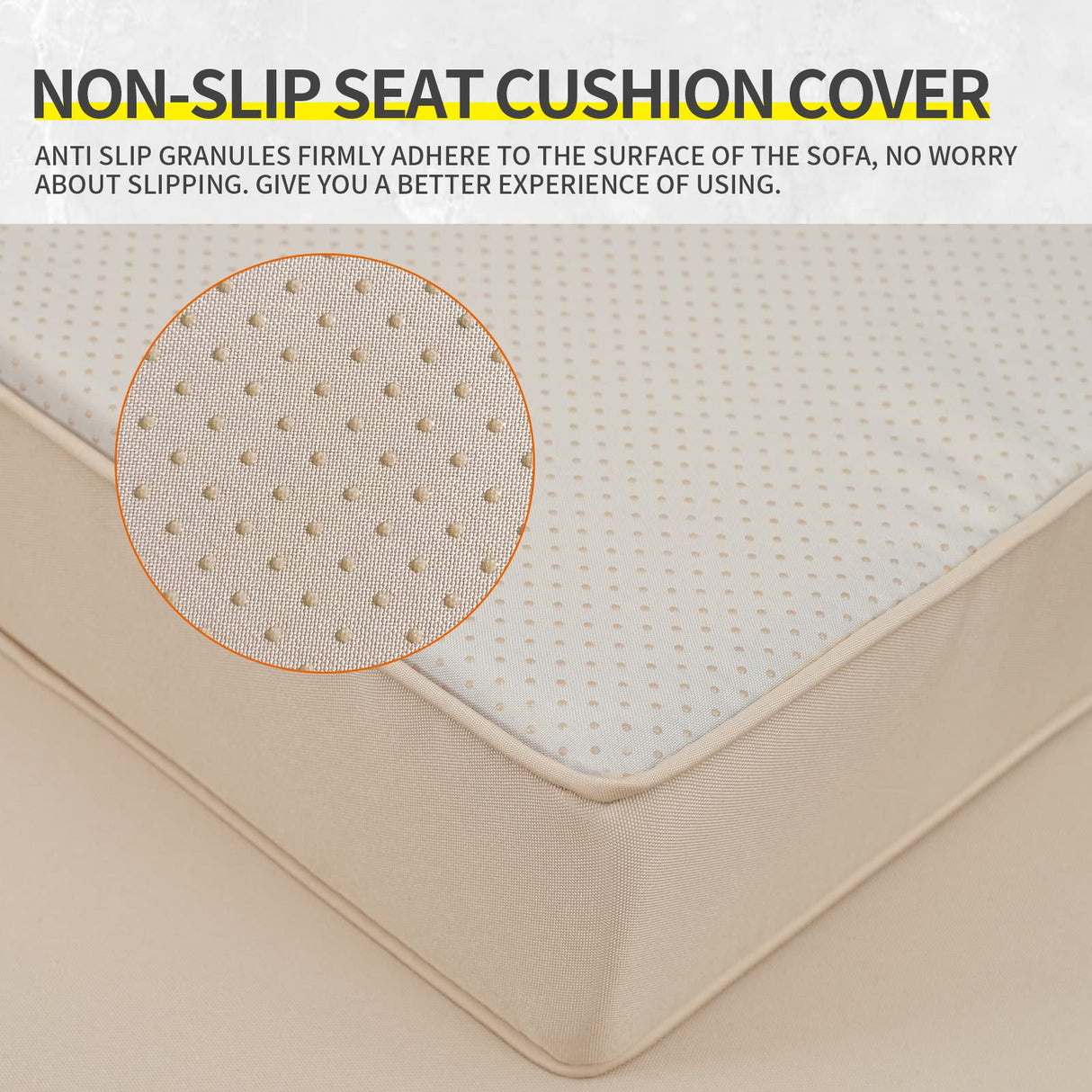 Lviden 7 Pieces Outdoor PE Wicker Furniture Set Patio Rattan Sectional conversation sofa set with Khaki Cushions and Glass Top Table Lviden