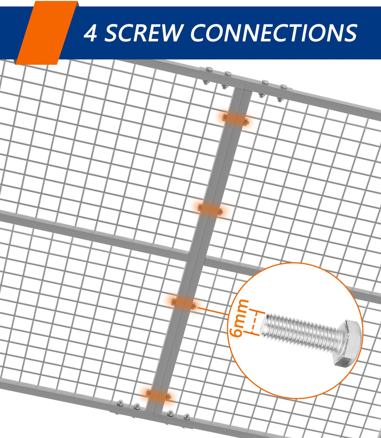 Soywey 3 x 4FT Overhead Garage Storage Rack,Adjustable Ceiling Storage Racks,Garage Shelving Heavy Duty Storage Organizer System,Load 400LBS Weight(White) Soywey