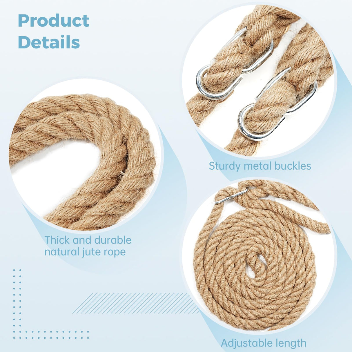 Wooden Tree Swing, 500lbs Load Capacity Heavy-Duty Wooden Swing for Adults & Kids, Waterproof Hanging Swing Seat with Adjustable Height for Indoor & Outdoor Toyoget