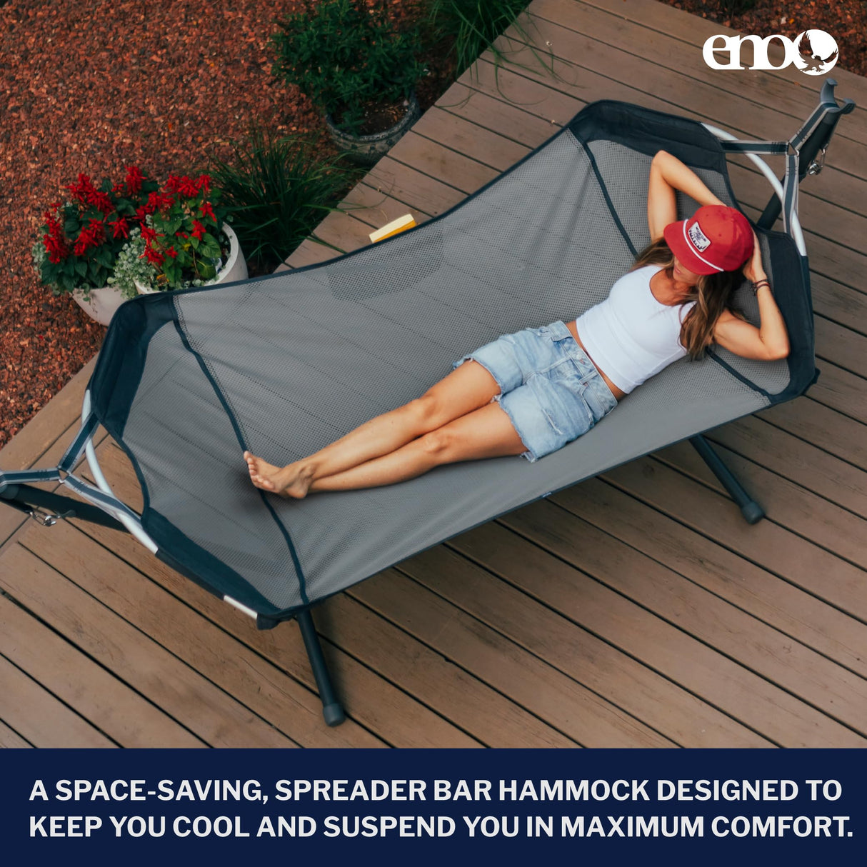 Eagle's Nest Outfitters - DayLoft Hammock - Lunar Grey ENO
