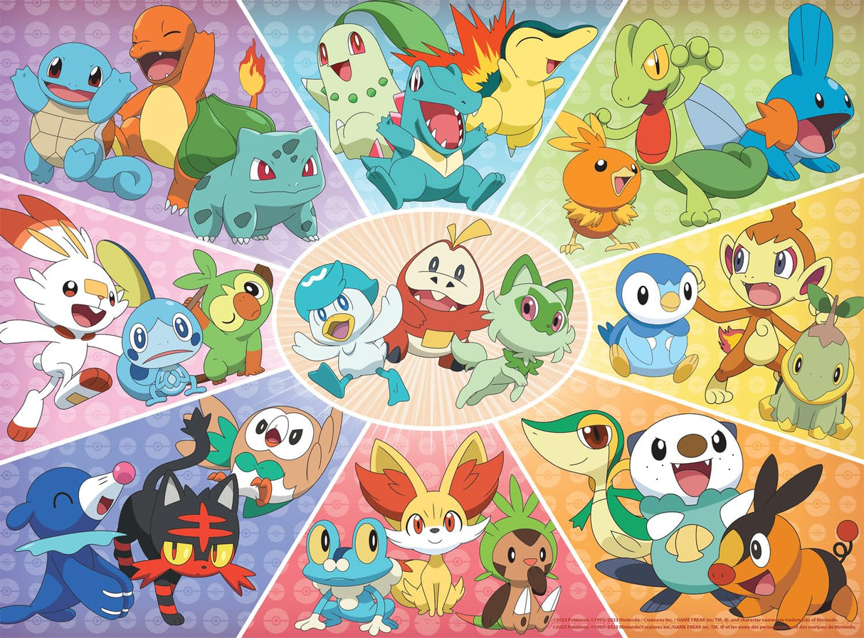 Buffalo Games - Pokemon- Begin Your Adventure - 1000 Piece Jigsaw Puzzle for Adults -Challenging Puzzle Perfect for Game Nights - Finished Size is 26.75 x 19.75 Buffalo Games