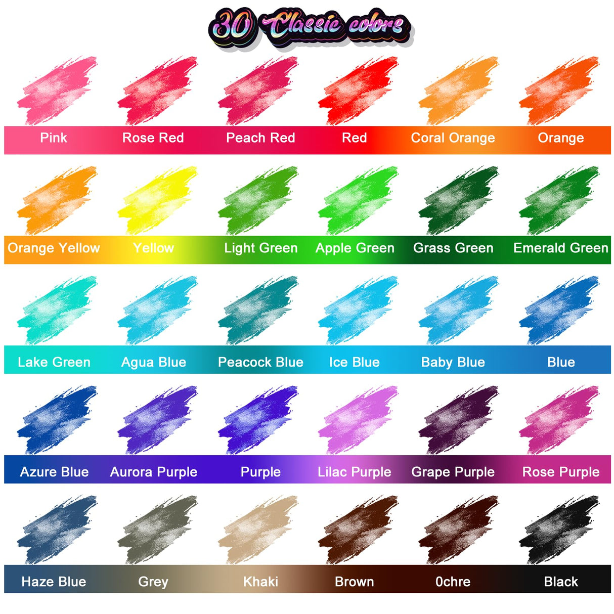 Airbrush Paint Set, 45 Brilliant Colors Air Brush Painting Set with 3 Paint Thinners, Water-Based Acrylic Air Brush Paint for Plastic Models, Metal, Canvas, Wood - 48 Bottles x 0.7 fl oz(20 ml) Muloen