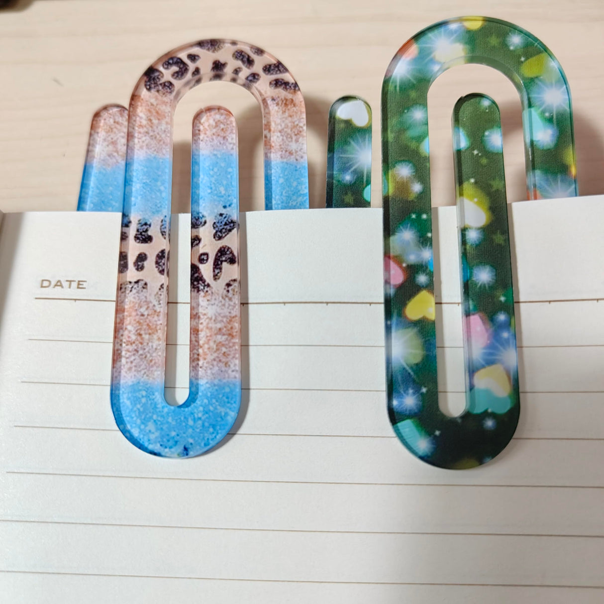 Sublimation Blank Thermal Acrylic Single-Sided White Approximate 3 x 1.2 Inch Small Paper Clips 10 Packs WoodArtSupply