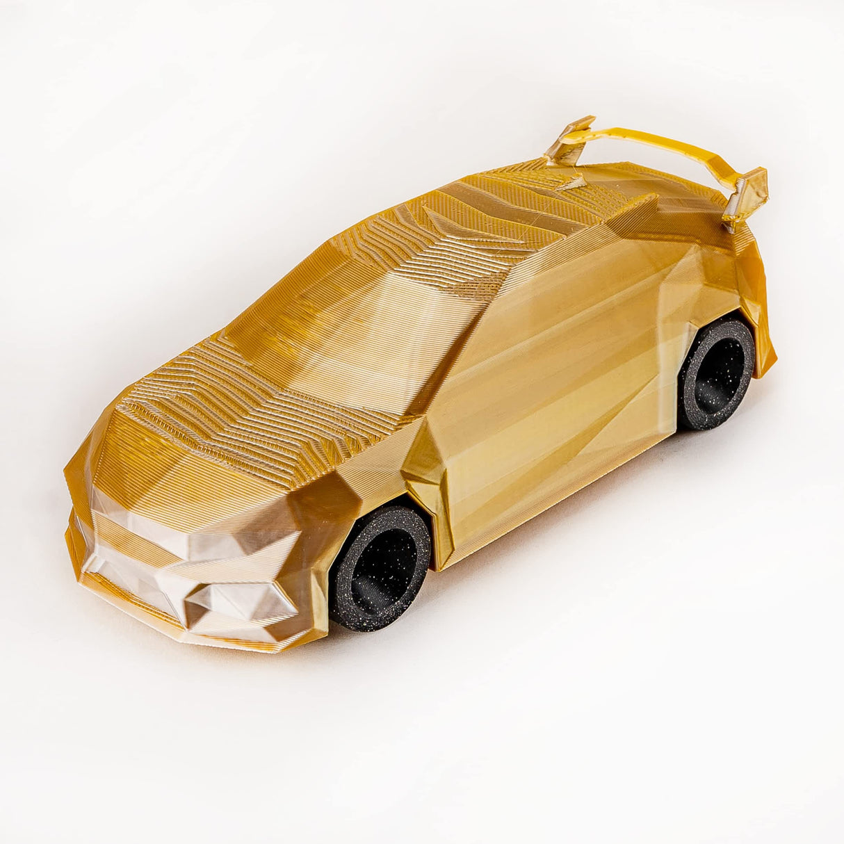 Polymaker Dual Color Silk PLA Filament 1.75mm Gold-Silver, Coextrusion Shiny PLA 3D Printer Filament Dichromatic 1kg - Silk Filament 1.75 PLA 2 Colors, Dimensional Accuracy +/- 0.03mm (Crown) Polymaker