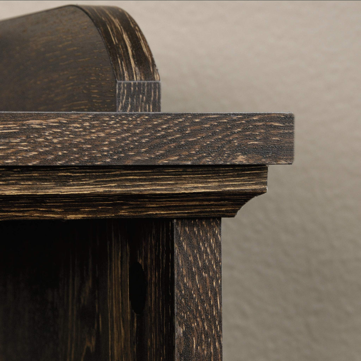 Sauder Barrister Lane Bookcase/ Book Shelf, Iron Oak finish Sauder