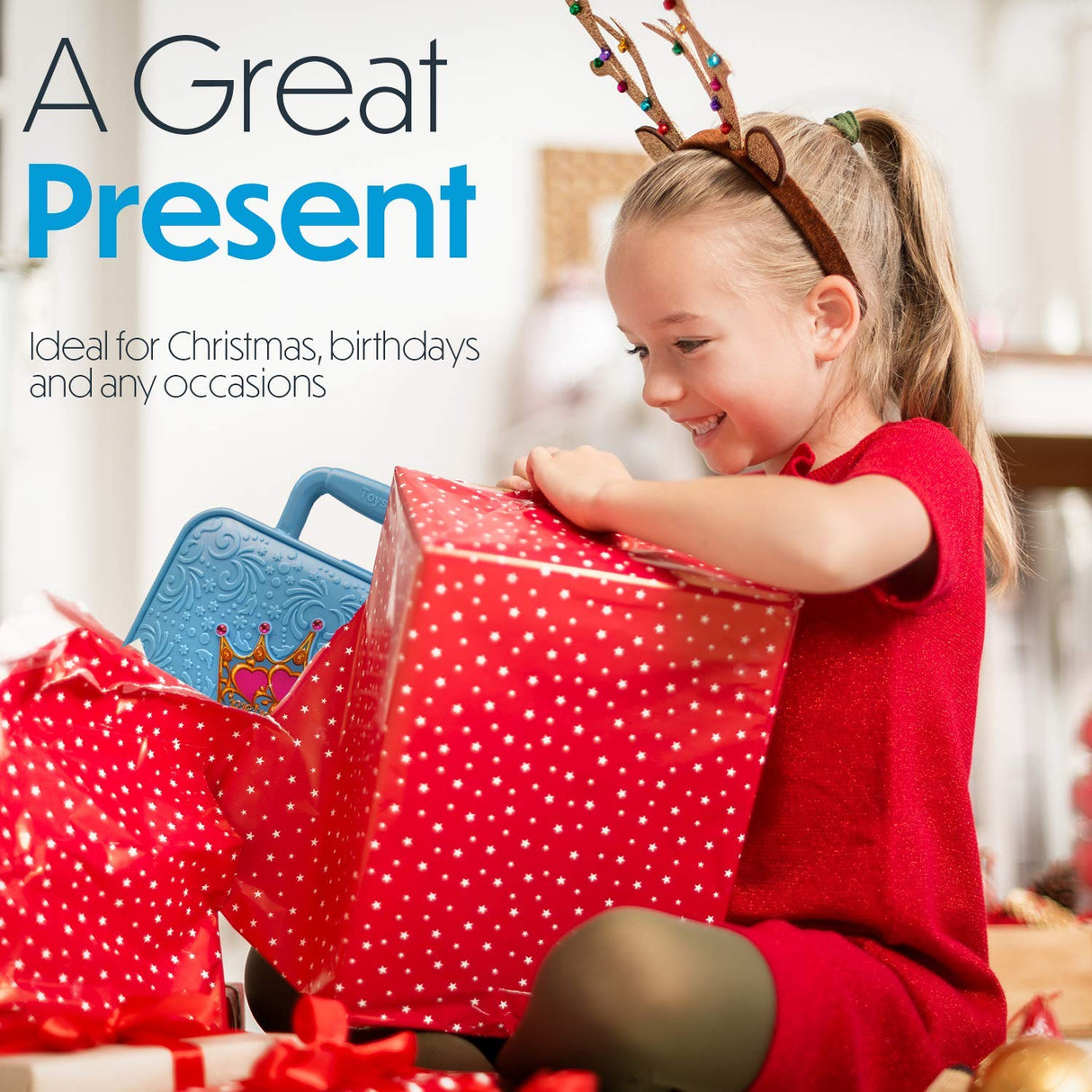 Toysical Nail Art Kit for Girls - Girls Nail Polish Sets for Kids or Tweens - Non Toxic Nail Gift Set - Top Birthday Gift for Ages 6, 7, 8, 9, 10, 11, 12 Year Old Children or Pre-Teen Girls Toysical