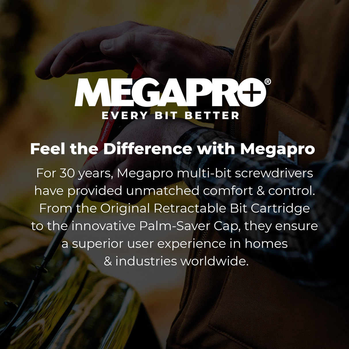 MegaPro 211R1C36RD 1" 13-In-1 Ratcheting Automotive Driver Bits in Red Megapro