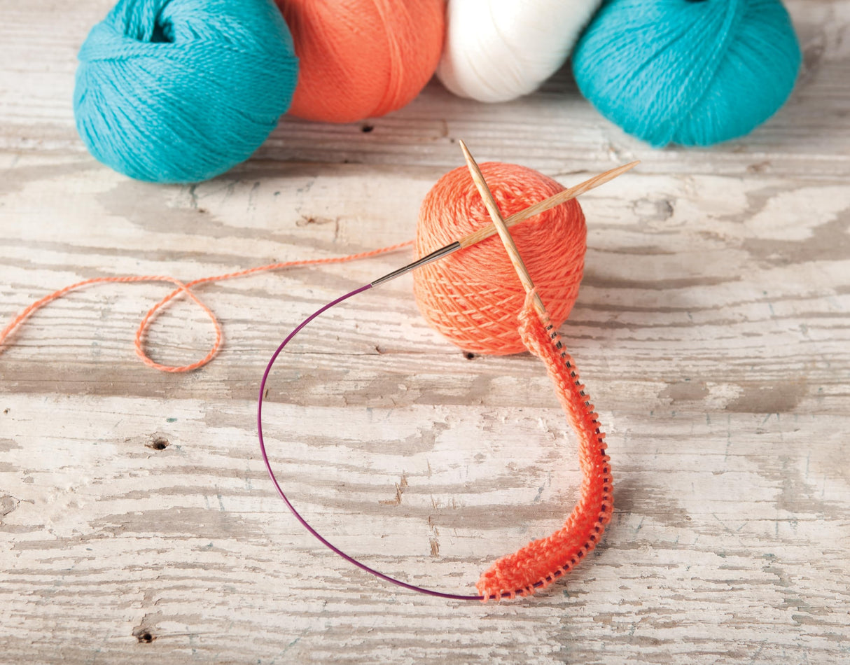 Knit Picks Options Wood Interchangeable Knitting Needle Set - US 4-11 (Sunstruck) Knit Picks