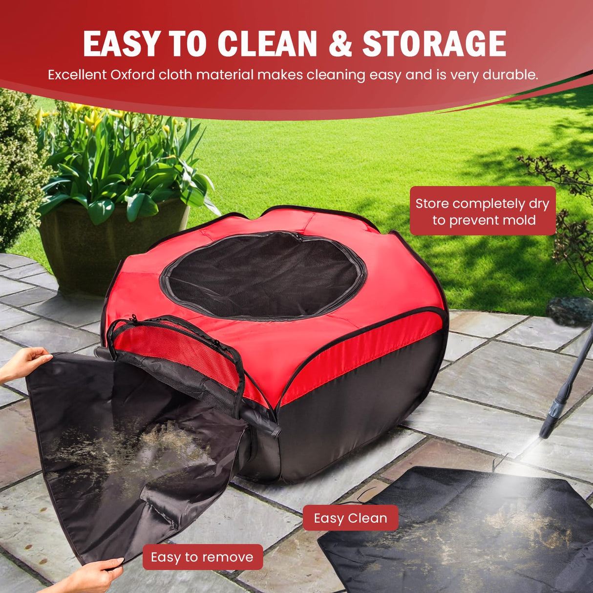 Tetuga Chicken Brooder Box for Chick Starter Kit - 10 * 12inch Brooder Heating Plate Chick Brooder Pen/Baby Chicken Brooder Box 4-in-1 Bundles with Chicken Feeder, Waterer (Brooder Set) Tetuga