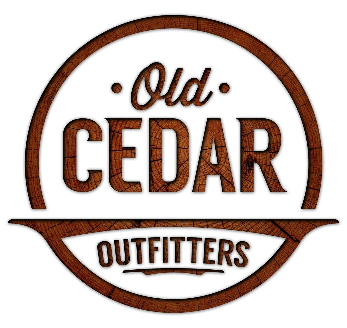 Old Cedar Outfitters Distressed Wood 6 Capacity Rifle and Gun Floor Rack Old Cedar Outfitters