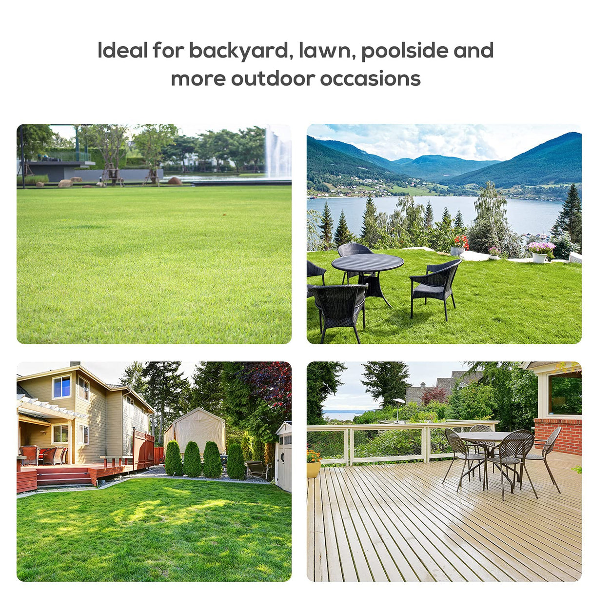 Outsunny 10' x 10' Patio Gazebo with Corner Frame Shelves, Double Roof Outdoor Gazebo Canopy Shelter with Netting for Patio, Wedding, Catering & Events, Cream White Outsunny