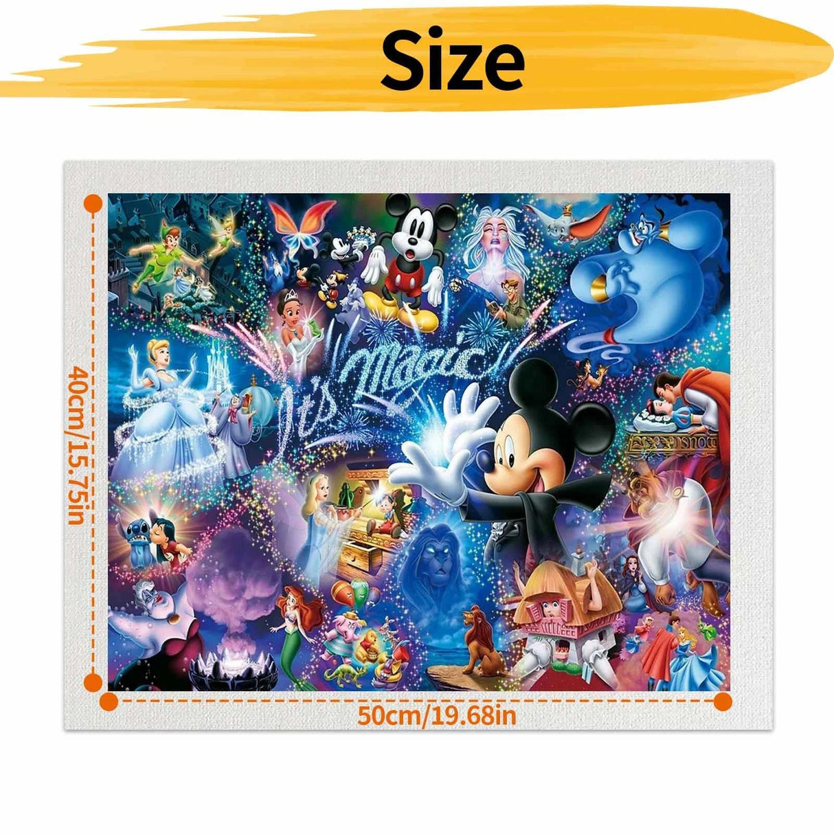 JYLMOOD Paint by Number for Adult Kits, DIY Cartoon Acrylic Oil Painting Kits for Adults Kids Beginners for Home Wall Decor Gifts 16x20 Inch (No Frame) JYLMOOD