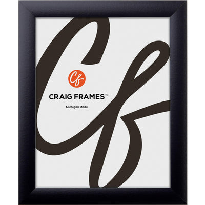 Craig Frames 19.25x26.75 Puzzle Frame – Contemporary Black, 1-Inch Wide, Horizontal or Vertical Wall Mount for Completed Jigsaws