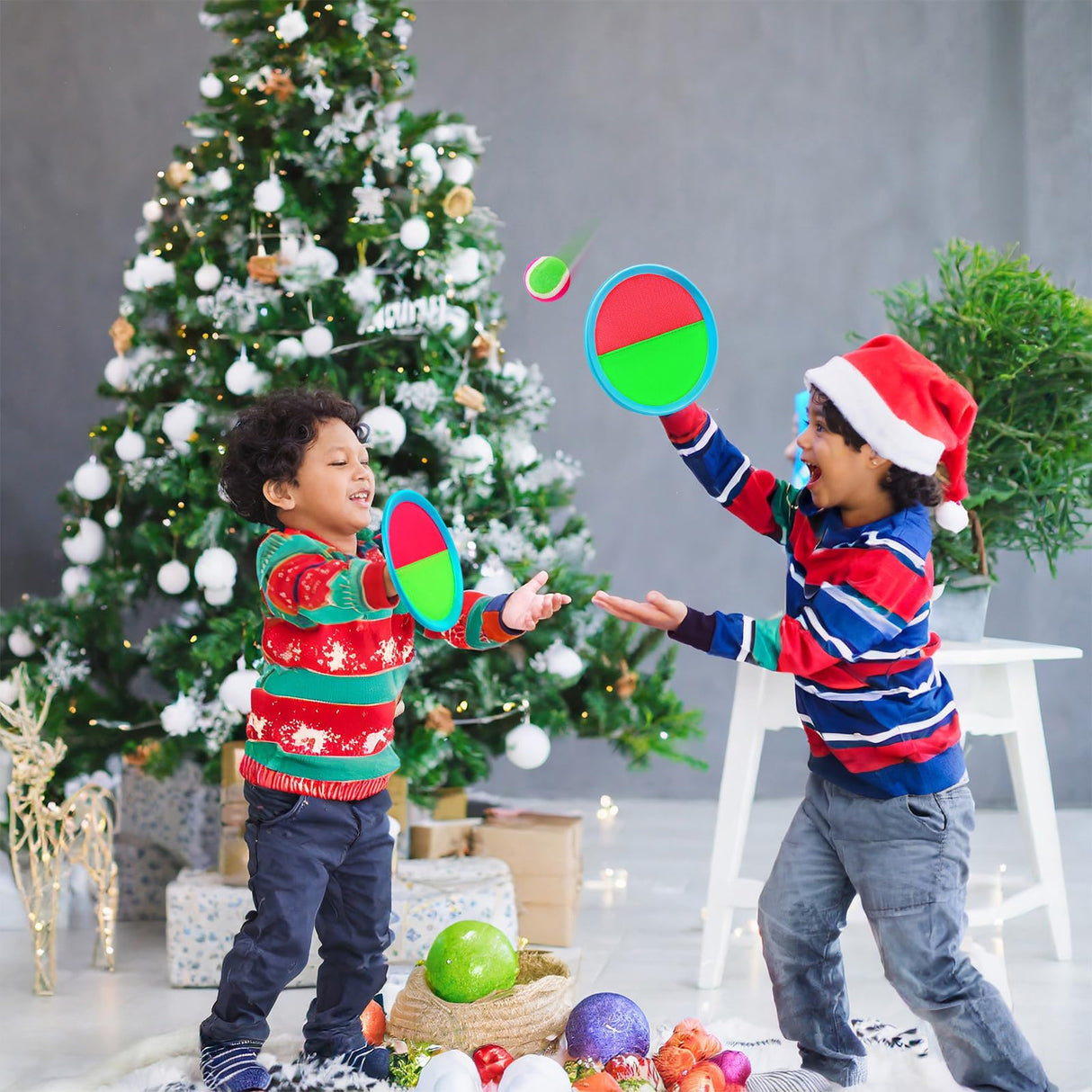 Ayeboovi Toss and Catch Ball Game Outdoor Toys for Kids Games Beach Pool Toys Outdoor Yard Games for 3 4 5 6 7 8+ Year Old Boys Girls Birthday Valentine's Day Gift Easter Basket Stuffers (Upgraded) Ayeboovi