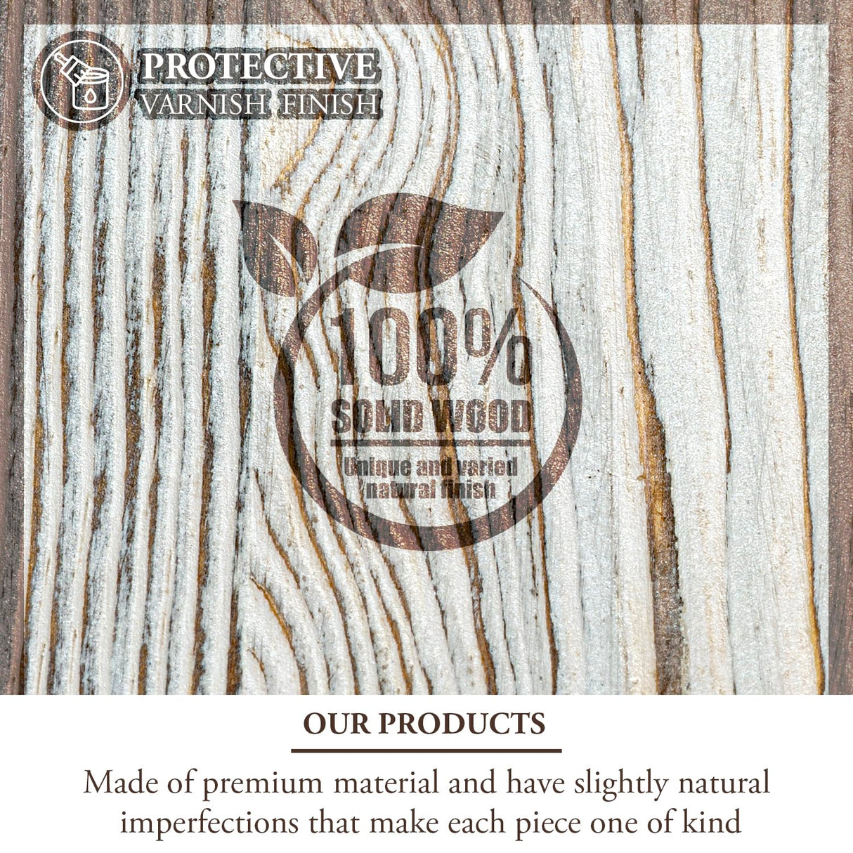 MyGift Shabby Whitewashed Solid Wood Mail Holder and Key Organizer Entryway Storage Tray with Cursive Mail and Keys Word Design, Office Desktop Organizing Bin MyGift