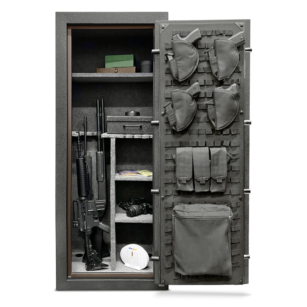 Stealth EGS23 Gun Safe Essential 23 Safe with 30 Minute Fire Protection CA DOJ Approved & 23 Long Gun Storage Stealth