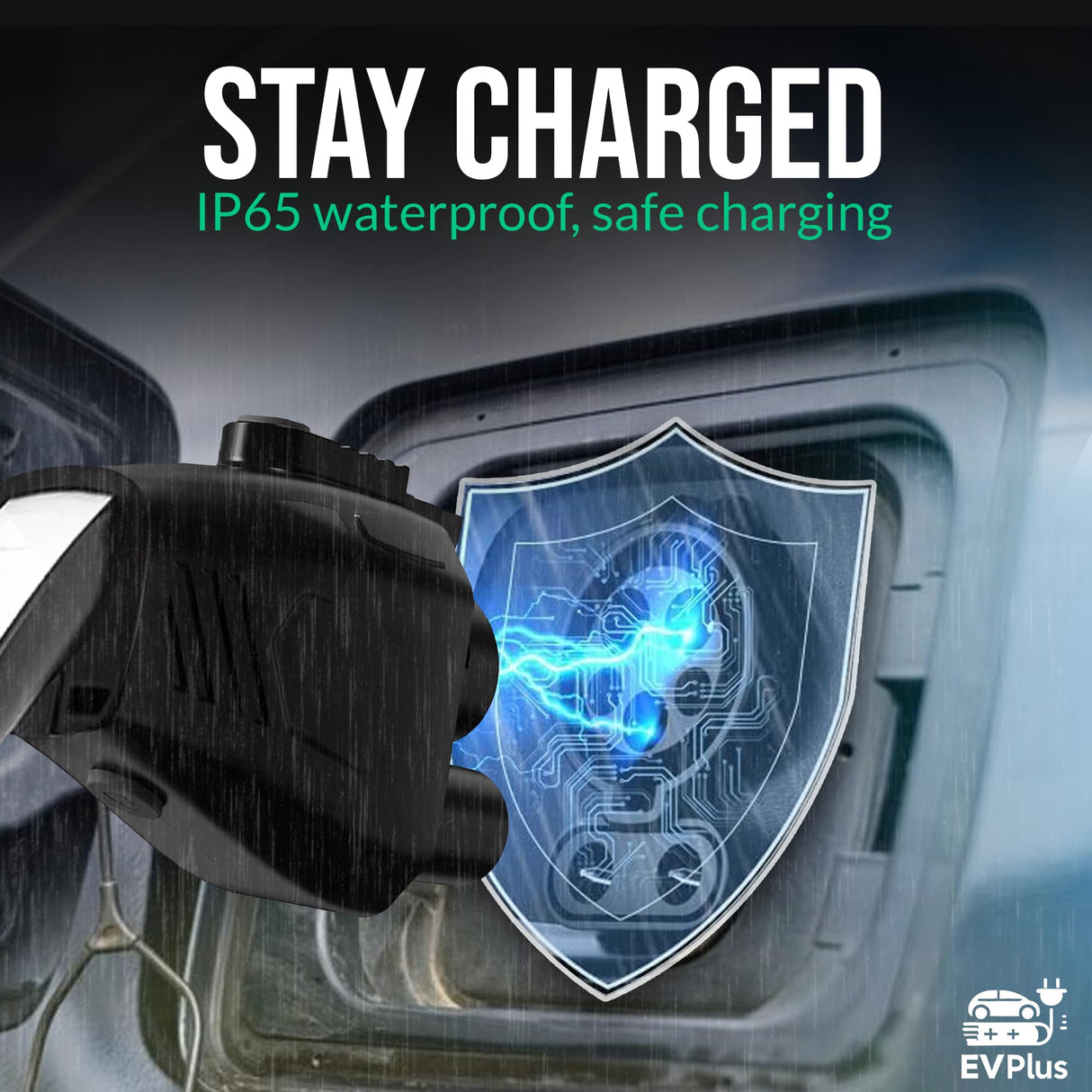 EV Plus Tesla Supercharger to CCS1 Adapter - 500A 1000V Fast Charging | NACS to CCS Converter for Mercedes, Ford, GM, Rivian, Nissan, Volvo and More EVs EV Plus