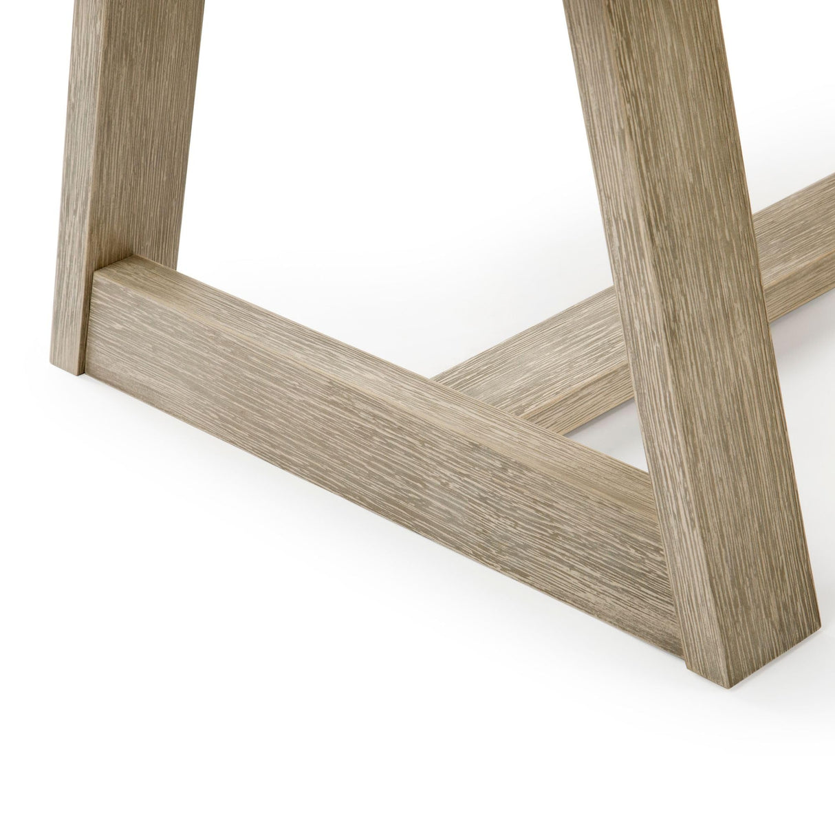 Plank+Beam Classic Rectangular Coffee Table, 48 Inch Farmhouse Coffee Table, Mini Center Tables for Small Spaces, Small Living Space Tea Table, Seashell Wirebrush Plank+Beam