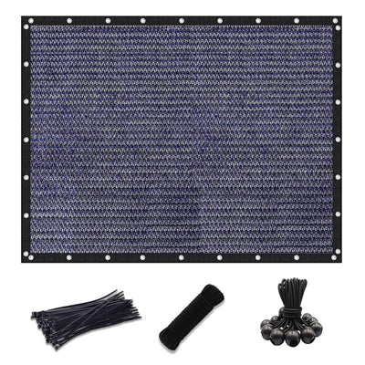 KANAGAWA 90% Sun Shade Cloth 12'X 20' Outdoor Pergola Shade Cover Canopy with Grommets UV Block Privacy Screen for Patio, Backyards, Outdoor, Carport, Garden, Pewter Gray