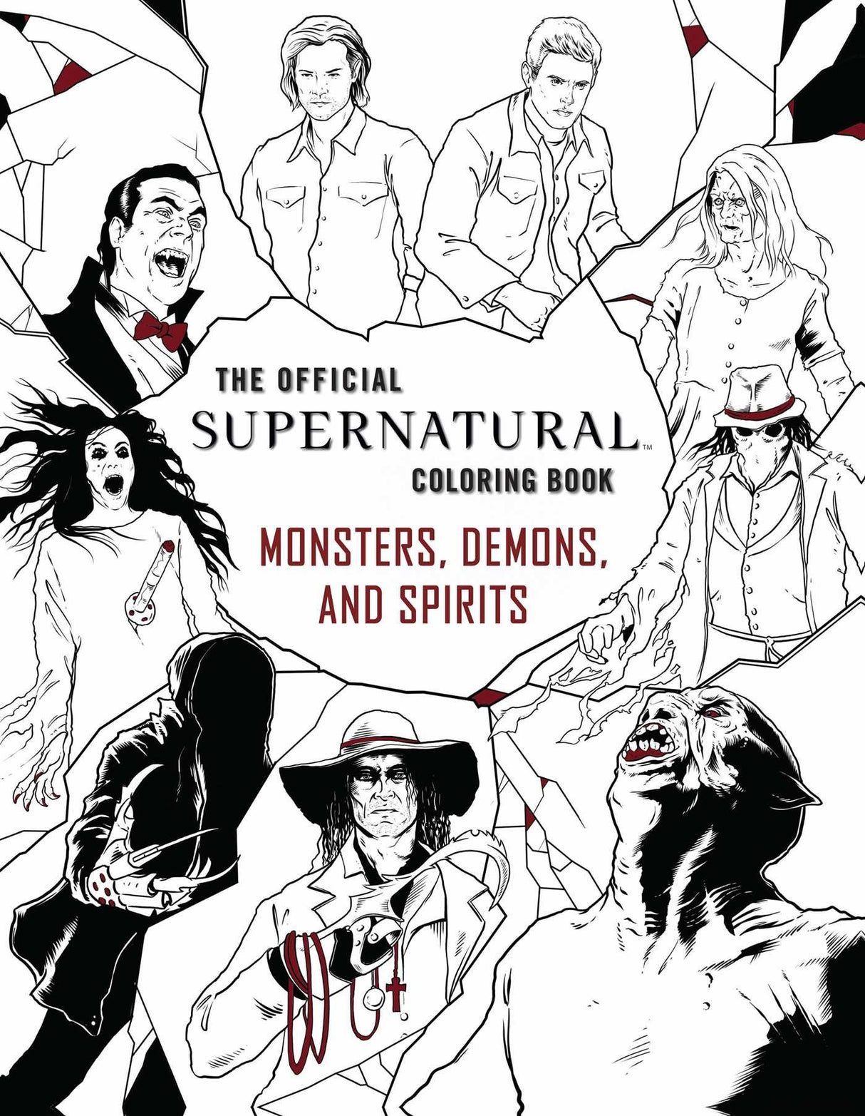 The Official Supernatural Coloring Book: Monsters, Demons, and Spirits Insight Editions