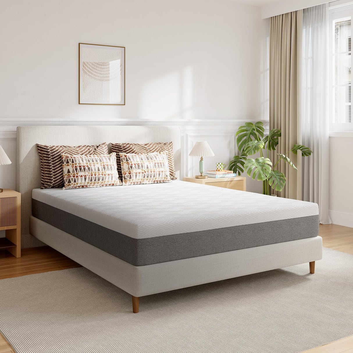 Novilla 10 Inch Mattress Full, Gel Full Memory Foam Mattress in a Box with Comfort Foam for Back Pain Relief & Body Support & Cool Night Sleep, CertiPUR-US Certified Novilla