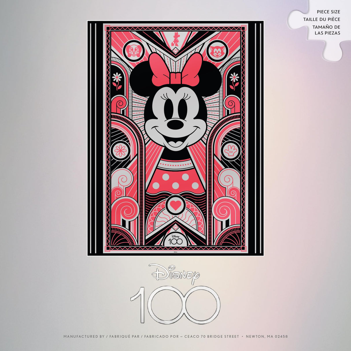 Ceaco - Disney's 100th Anniversary - Luxe Minnie - 300 Piece Jigsaw Puzzle Ceaco
