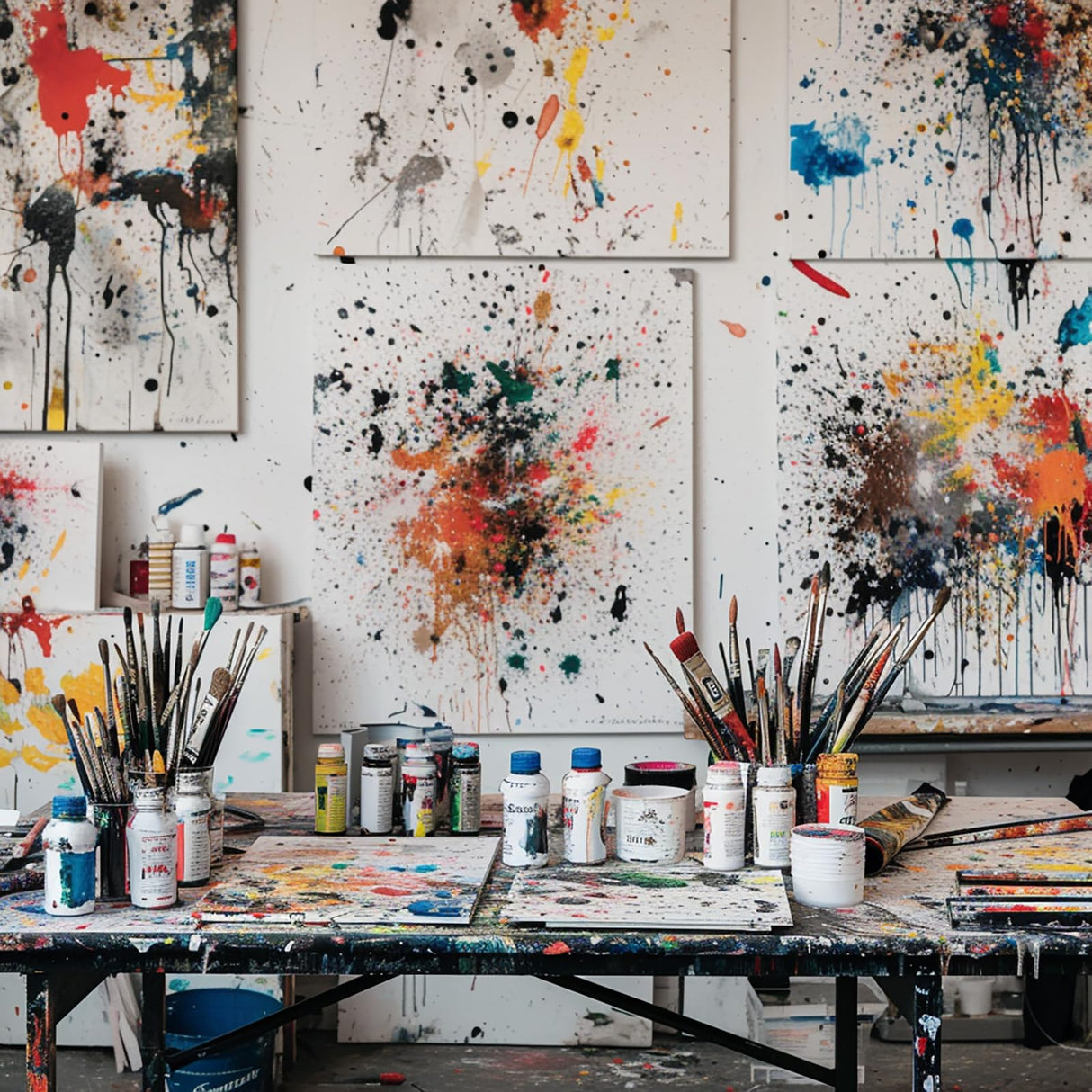 AETEXA Canvases for Painting 8x10 Inch, Canvas Bulk Pack of 12, 8 oz Primed Canvas Panel, Blank Canvas for Painting, Canvas Boards for Painting Acrylic and Oil, Art Supplies for Adults and Teens. AETEXA